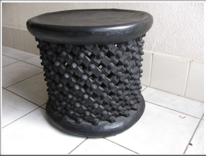 Hand Carved Ceremonial Bamaleke Stool     L49cm
$850